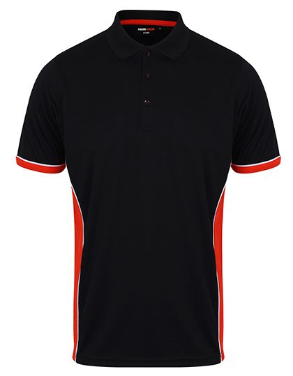 Finden+Hales Adults Panel Polo LV355 bedrucken