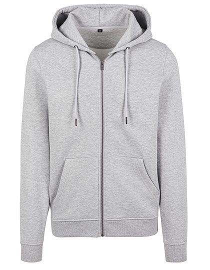 Build Your Brand Premium Zip Hoodie BY121 bedrucken