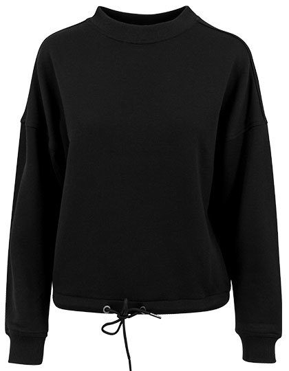 Build Your Brand Ladies´ Oversize Crewneck BY058 bedrucken