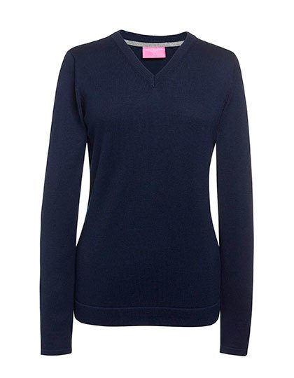 Brook Taverner Women´s Atlanta V-Neck Jumper 2307 bedrucken