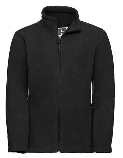 Russell Athletic Kids Full Zip Outdoor Fleece R-870B-0 bedrucken