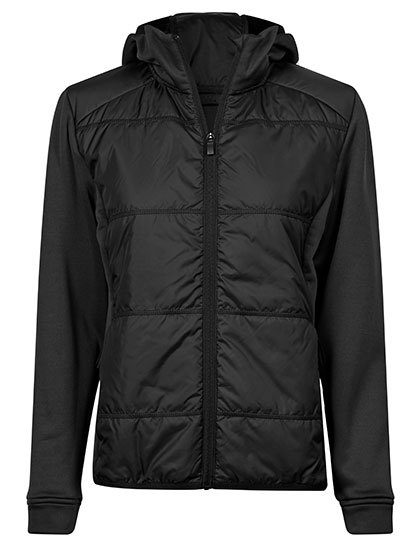 Tee Jays Women´s Hybrid-Stretch Hooded Jacket 9113 bedrucken