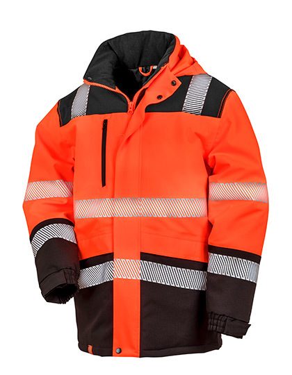 Result SafeGuard Printable Waterproof Softshell Safety Coat R475X bedrucken