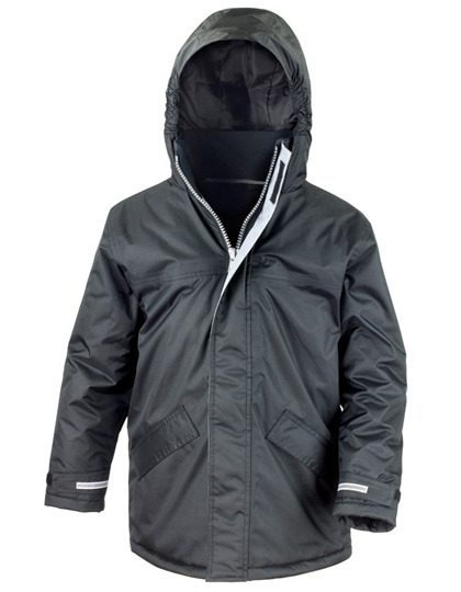 Result Core Junior Channel Parka R207J bedrucken