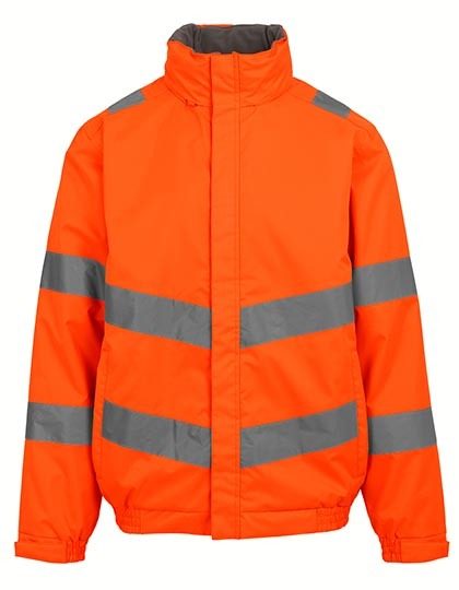 Regatta High Visibility Pro Contract Hi-Vis Dover Jacket TRW457 bedrucken
