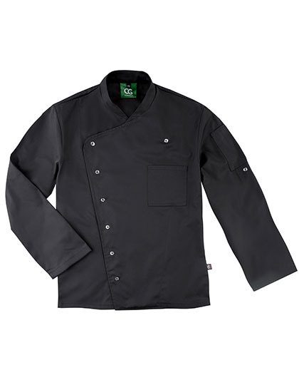 CG Workwear Men´s Chef Jacket Turin GreeNature 03100-44 bedrucken