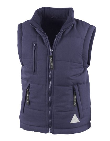 Result Junior Ultra Padded Bodywarmer R088J bedrucken