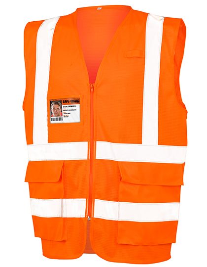 Result SafeGuard Executive Cool Mesh Safety Vest R479X bedrucken