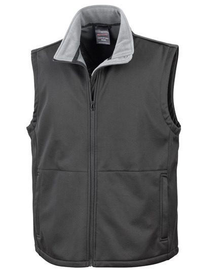 Result Core Soft Shell Bodywarmer R214X bedrucken
