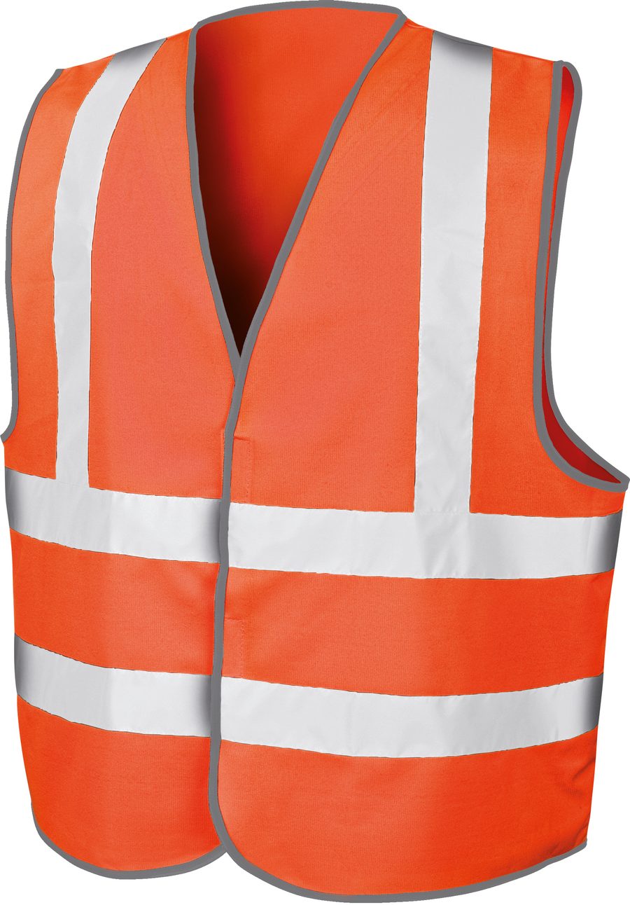 Result SafeGuard High Vis Motorway Vest R201X bedrucken