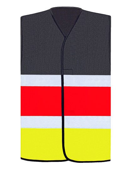 Korntex National Safety Vest NAT bedrucken