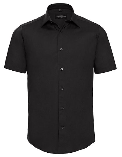Russell Athletic Collection Men's Short Sleeve Fitted Stretch Shirt R-947M-0 bedrucken