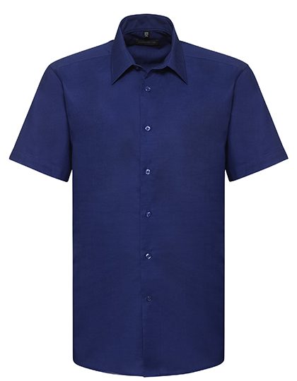 Russell Athletic Collection Men's Short Sleeve Tailored Oxford Shirt R-923M-0 bedrucken