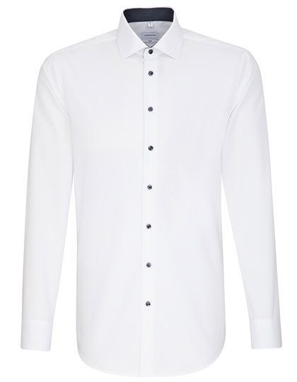 Seidensticker Men´s Shirt Poplin Slim Fit Long Sleeve 693690 bedrucken
