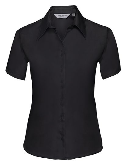 Russell Athletic Collection Ladies' Short Sleeve Tailored Ultimate Non-Iron Shirt R-957F-0 bedrucken