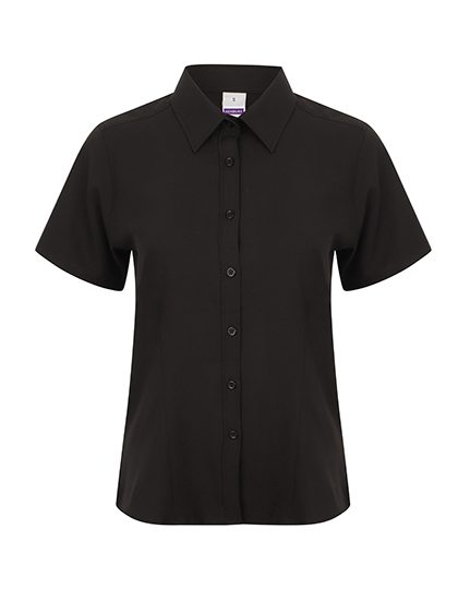 Henbury Ladies´ Wicking Short Sleeve Shirt H596 bedrucken