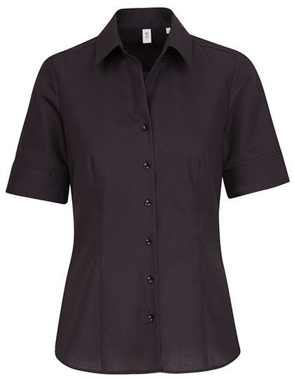 Seidensticker Women´s Blouse Regular Fit Short Sleeve 080605 bedrucken