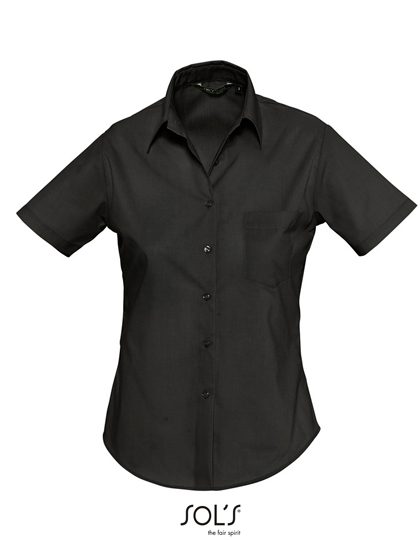 SOL´S Popeline-Blouse Escape Short Sleeve 16070 bedrucken