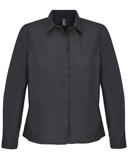 SOL´S Women´s Poplin Shirt Long Sleeve Bailey 04771 bedrucken