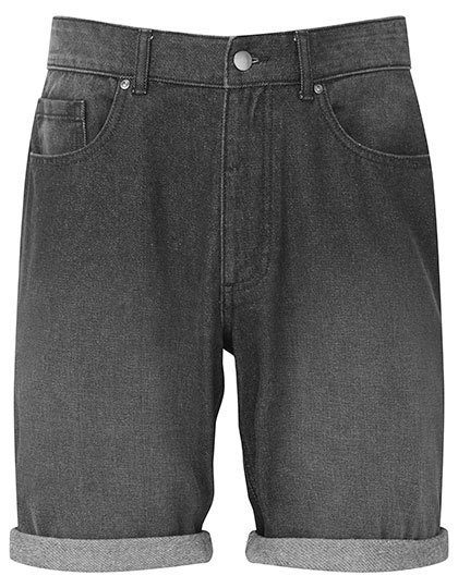 WOMBAT® Men´s Denim Shorts WB908 bedrucken