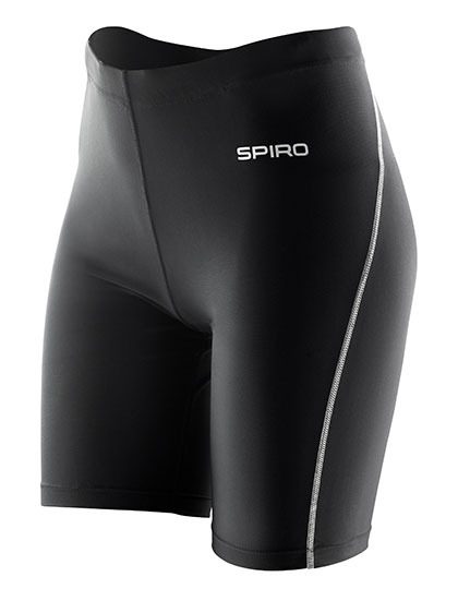 Spiro Women´s Bodyfit Base Layer Shorts S250F bedrucken