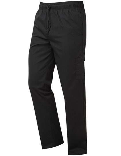 Premier Workwear Essential Chef´s Cargo Pocket Trousers PR555 bedrucken