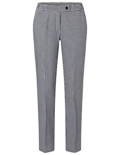 Karlowsky Damen Pepitahose Basic BHF bedrucken