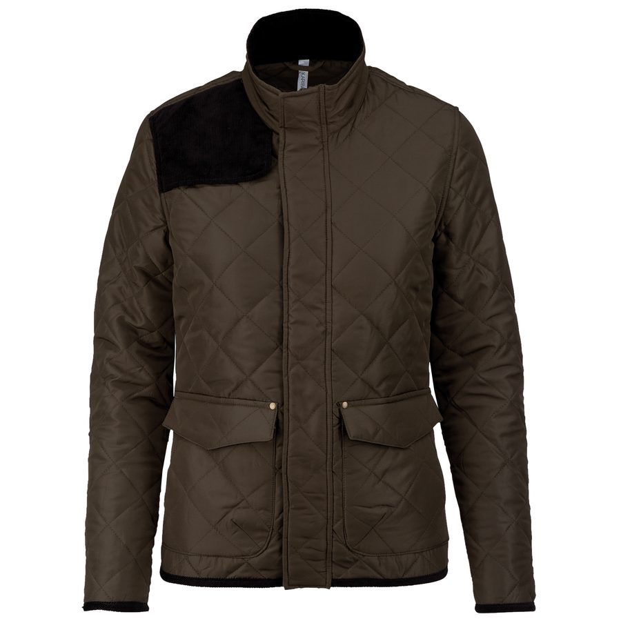 Kariban Damen-Steppjacke K6127 bedrucken