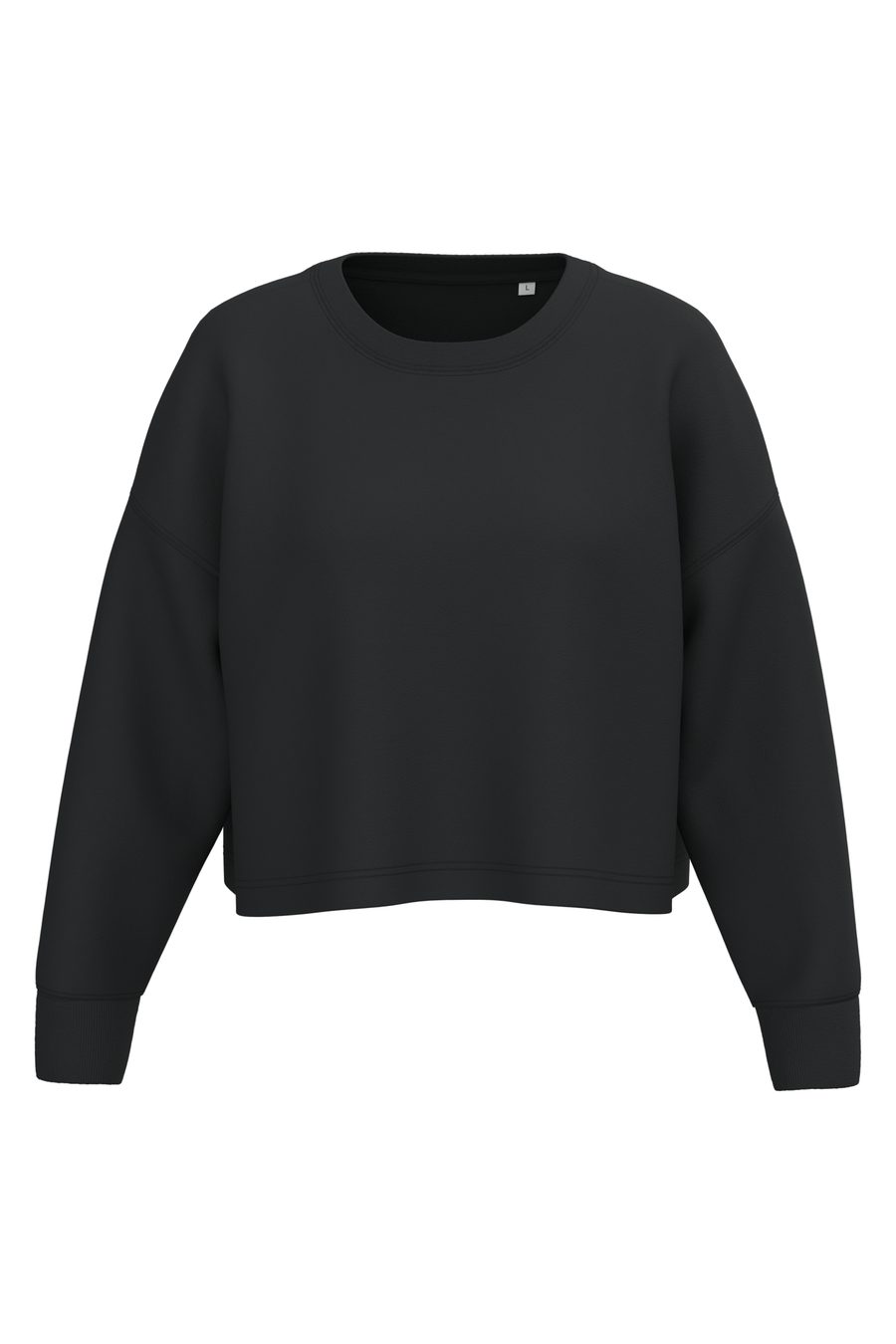 Proact Damen Cropped-Sweatshirt mit Rundhalsausschnitt PA395 bedrucken