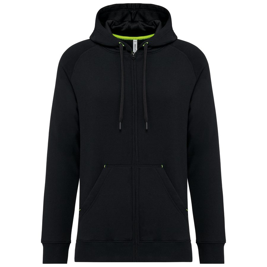 Proact Unisex-kapuzenjacke mit zipper PA383 bedrucken