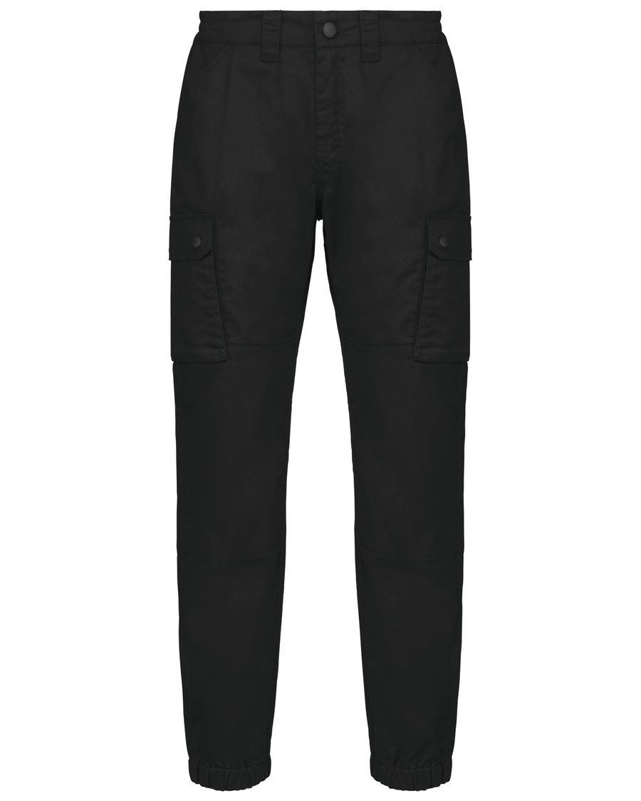 WK Unisex-Cargo-Hose mit elastischem Saum WK711 bedrucken