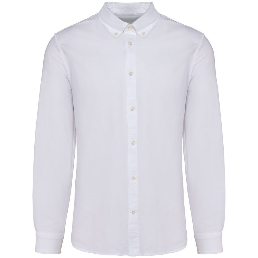 Kariban Premium Oxford-Herrenhemd mit langen Ärmeln PK503 bedrucken