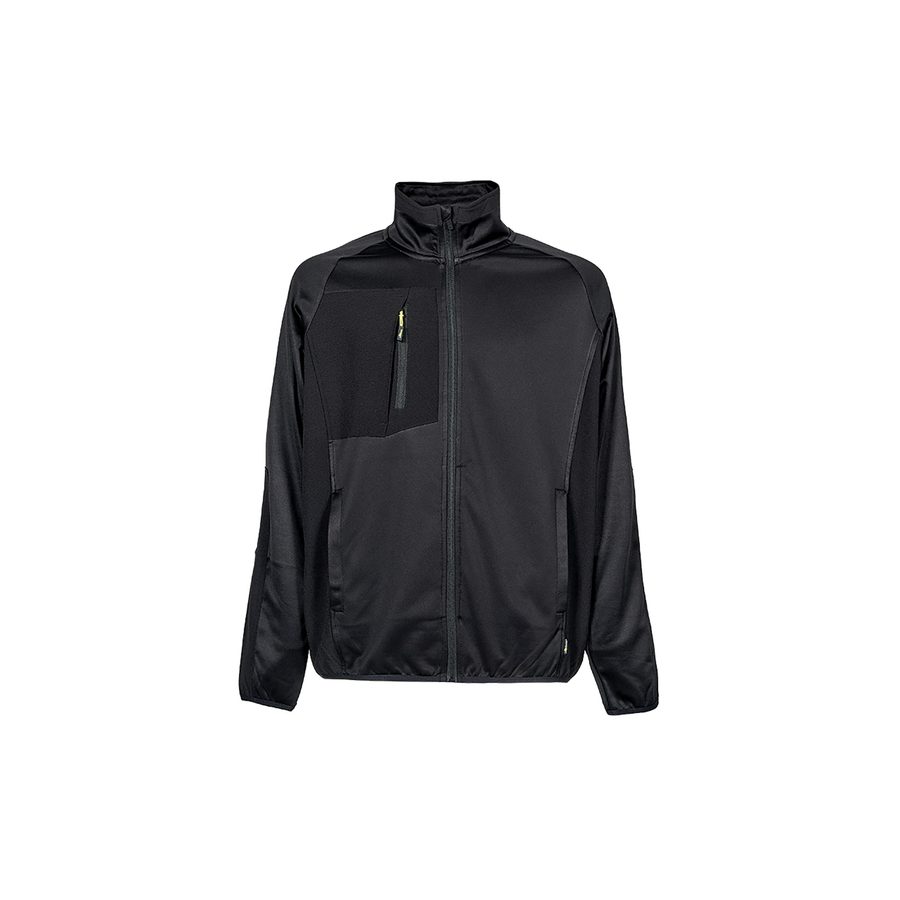 U-Power Sweatshirt HULL mit durchgehendem Reißverschluss WEY366BC bedrucken
